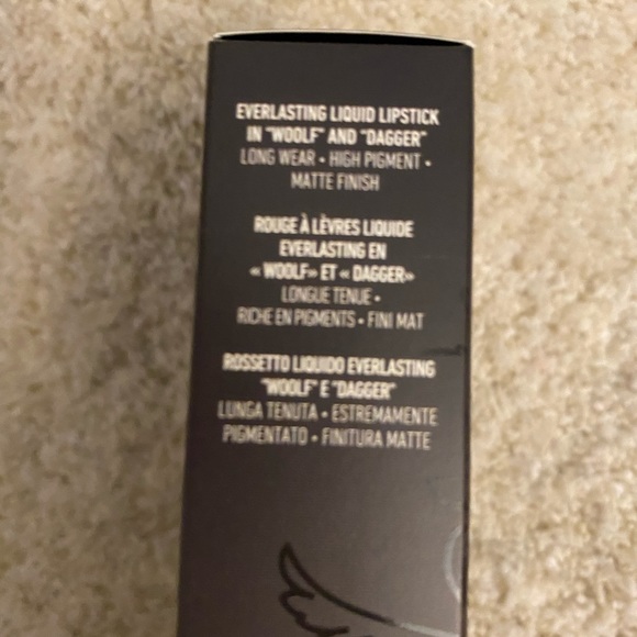 🛍Kat Von D Smoke & Mirrors grayscale mini lip duo Woolf & Dagger - Picture 6 of 6